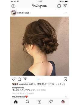可愛いアレンジ！！お任せください(^^)_20190220_3