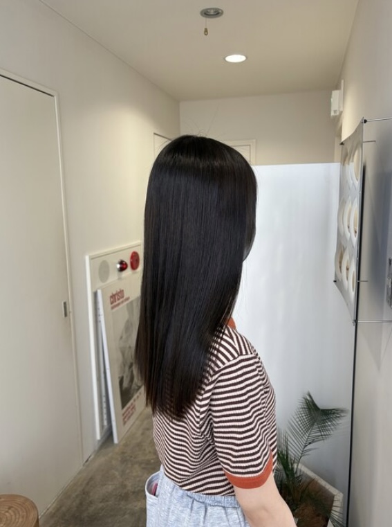 髪質改善ストレート